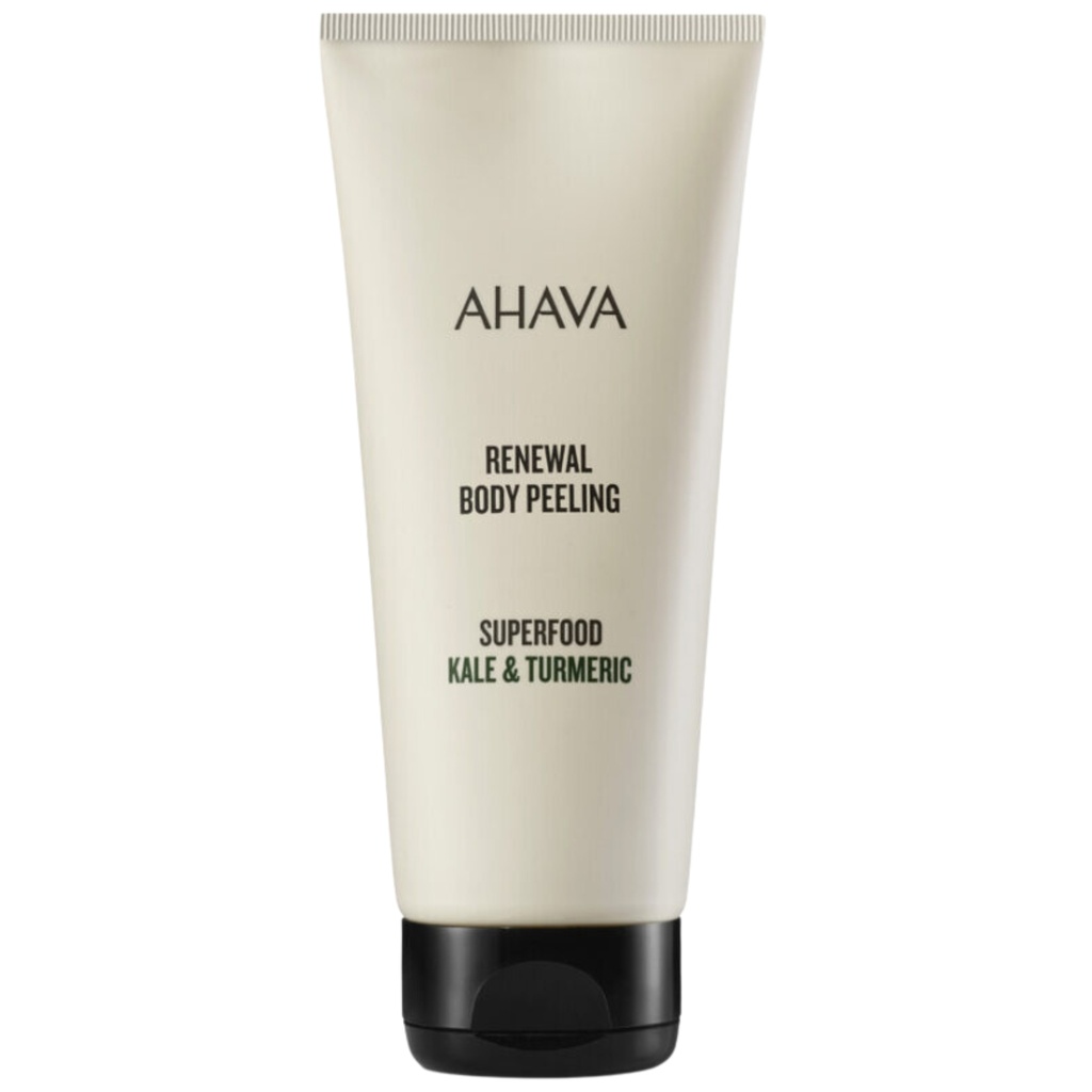 AHAVA KALE & TURMERIC BODY SCRUB, 200 ML