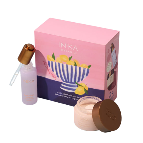INIKA ANTI-AGEING NIGHT DUO GIFT SET