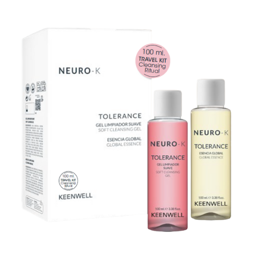 [K4750346] KEENWELL NEURO-K TOLERANCE (GENTLE CLEANSING GEL 100ML + ESSENCE 100ML) TRAVEL KIT