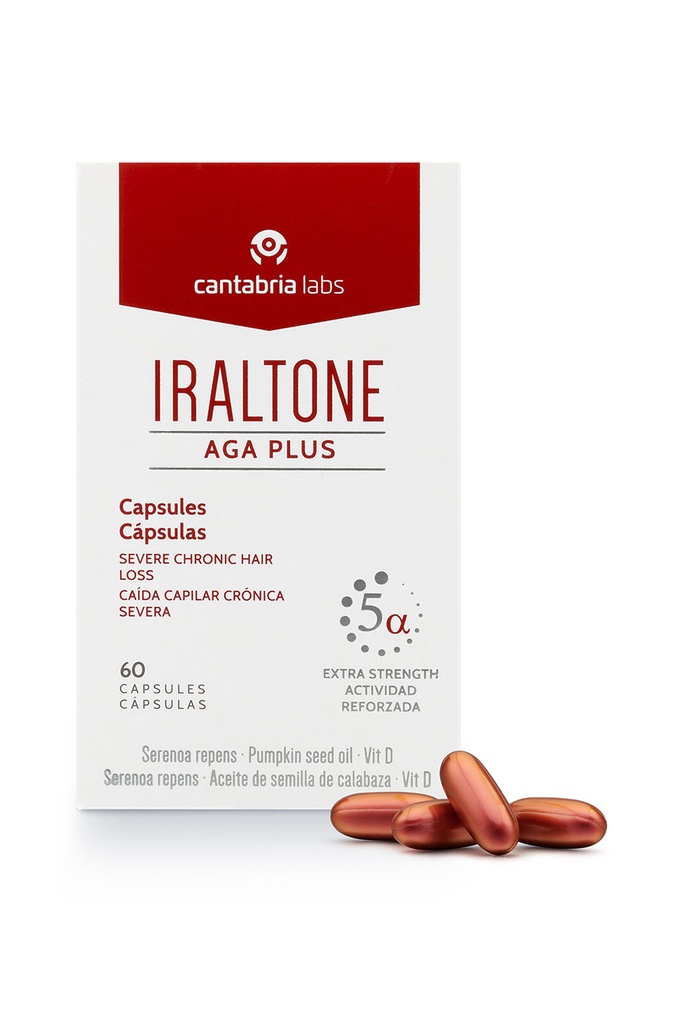 IRALTONE AGA PLUS FOOD SUPPLEMENT, 60 CAPSULES