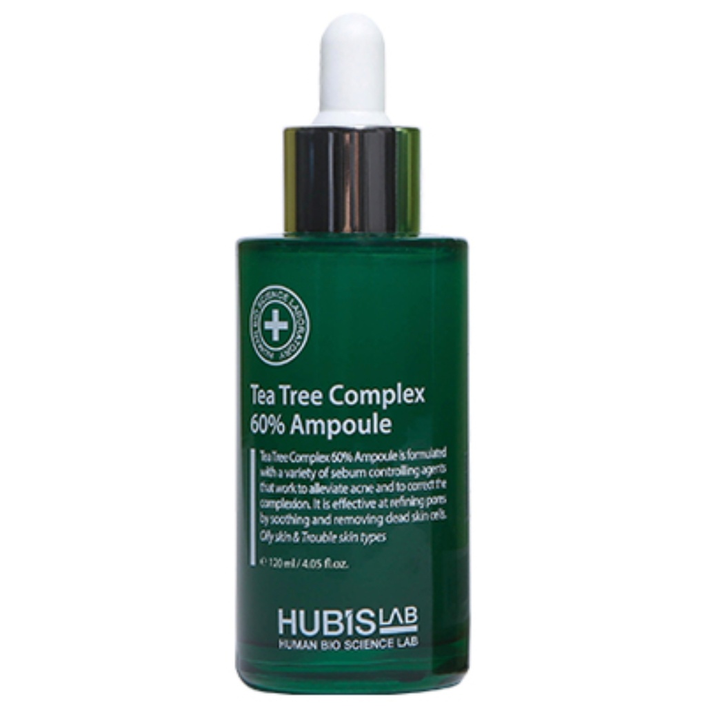 HUBISLAB AMPOULE WITH 60% TEA TREE COMPLEX, 120 ML