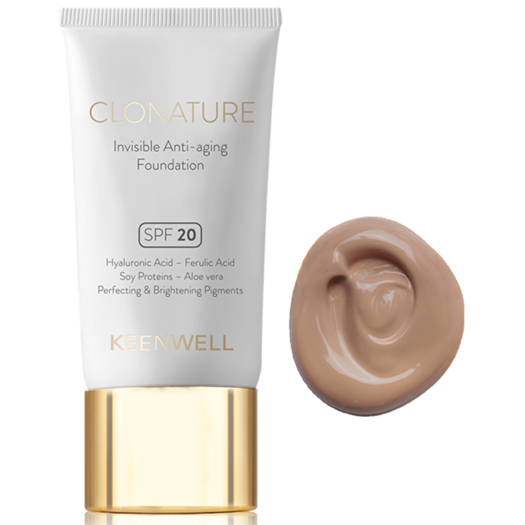 KEENWELL CLONATURE REJUVENATING MAKEUP BASE SPF20, 30 ml (No.8)
