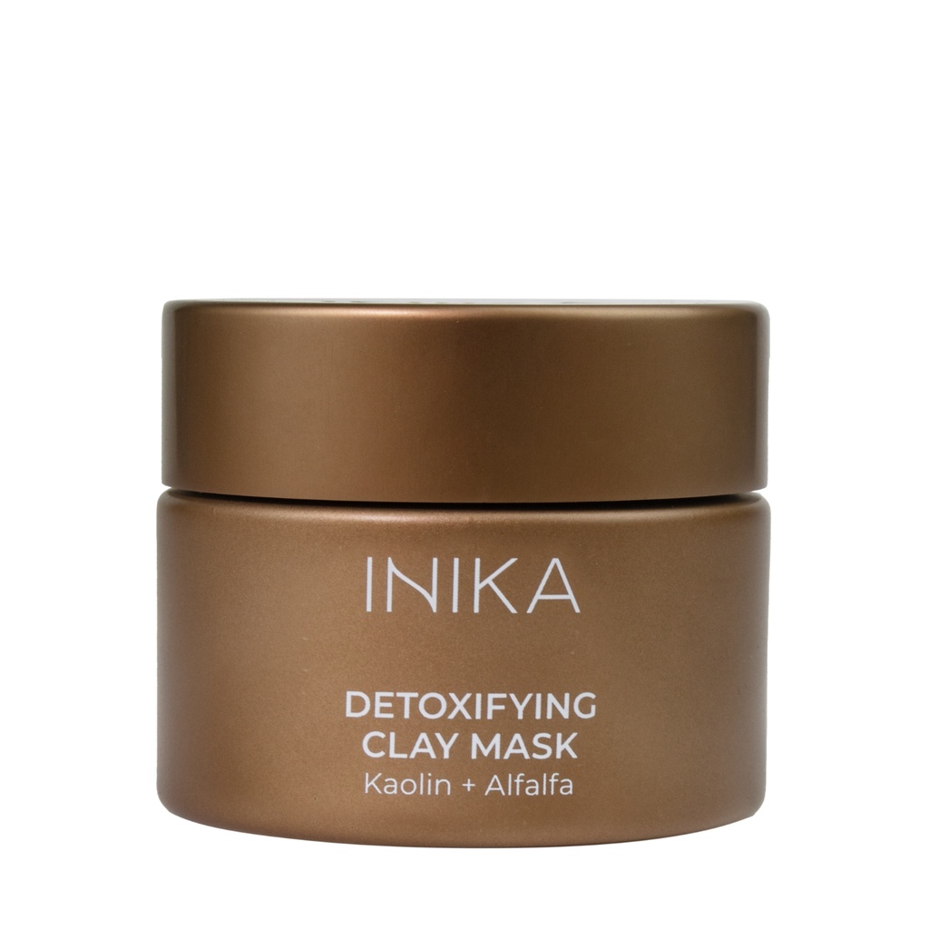INIKA ORGANIC DETOXIFYING CLAY FACE MASK, 50 ml