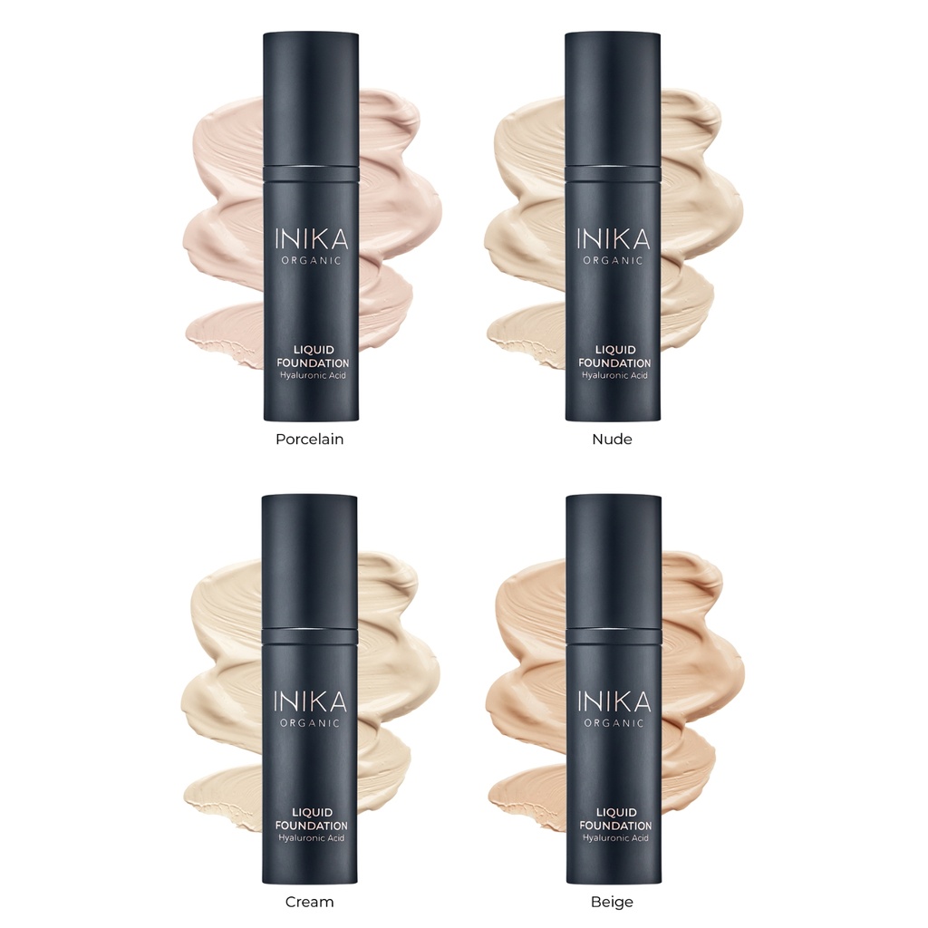 INIKA ORGANIC LIQUID MAKEUP BASE - Cream, 30 ml