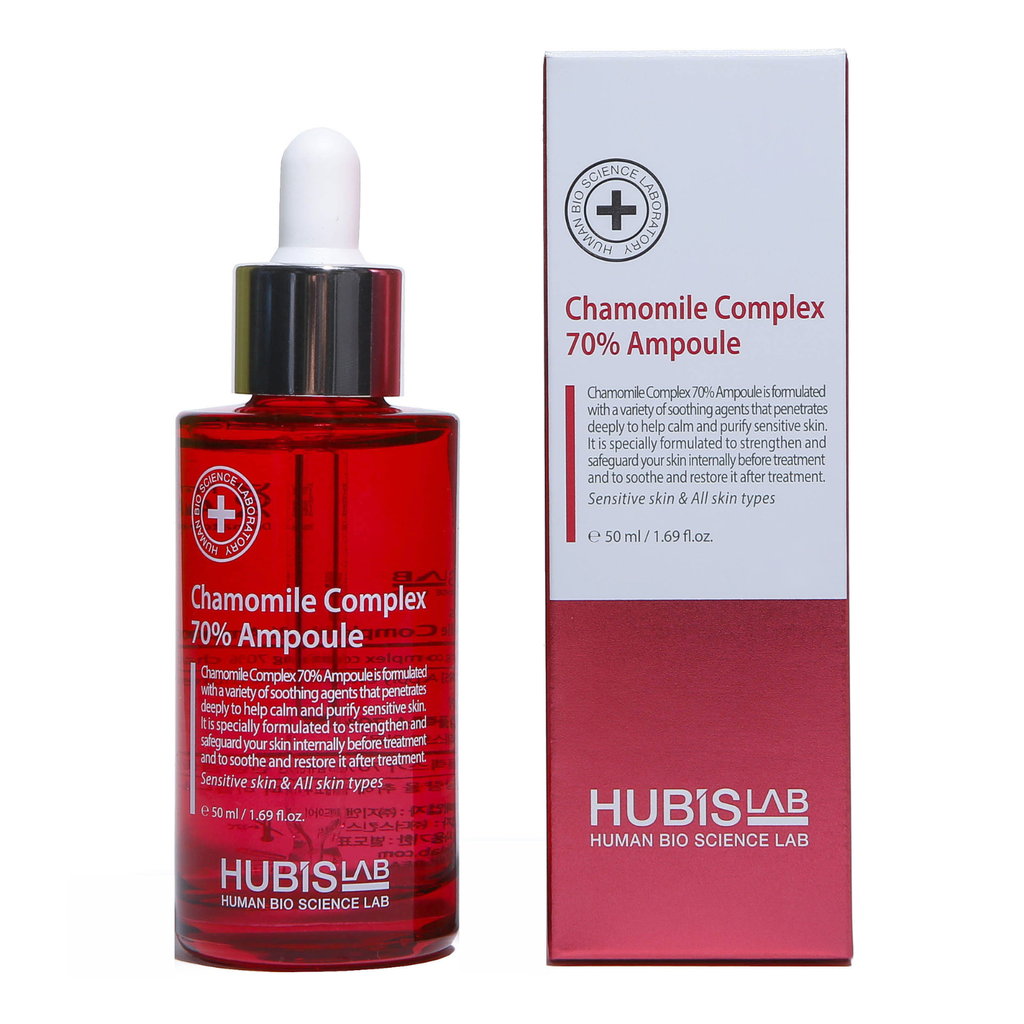 HUBISLAB AMPOULE WITH 70% CHAMOMILE COMPLEX, 50 ML