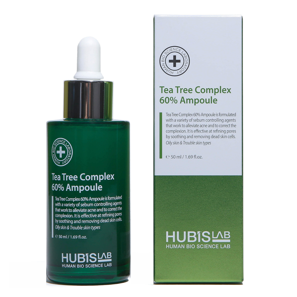 HUBISLAB AMPOULE WITH 60% TEA TREE COMPLEX, 50 ML