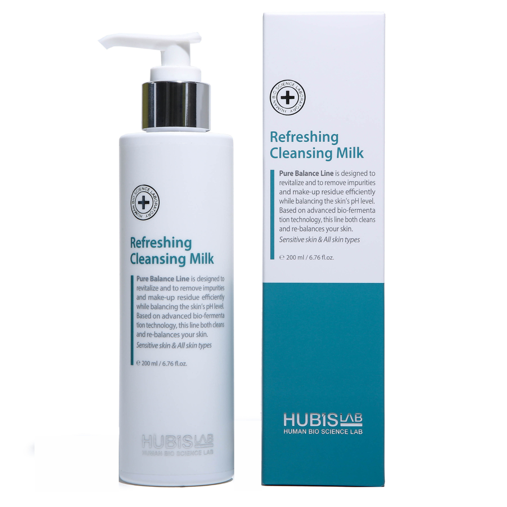 [PB-03-1] HUBISLAB PURE BALANCE REFRESHING CLEANSING MILK, 200 ML