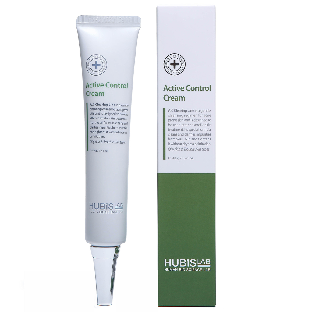 HUBISLAB ACTIVE CONTROL FACE CREAM, 40 G