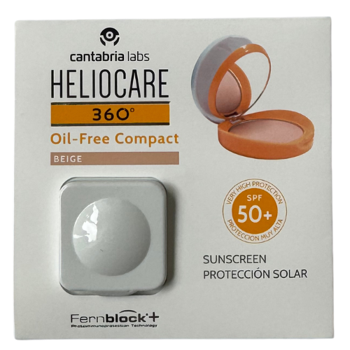HELIOCARE 360 OIL-FREE PROTECTIVE COMPACT POWDER SPF50, 1.2 g. (Beige)