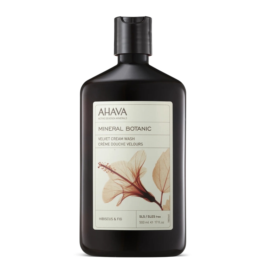 AHAVA MINERAL BOTANIC CREAM BODY WASH, 500 ML