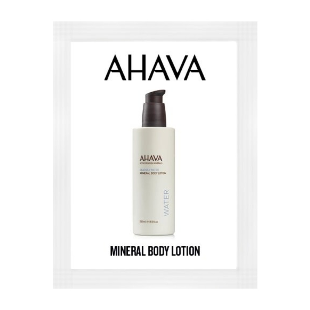 [34015465] AHAVA MINERAL BODY LOTION, 6 ML