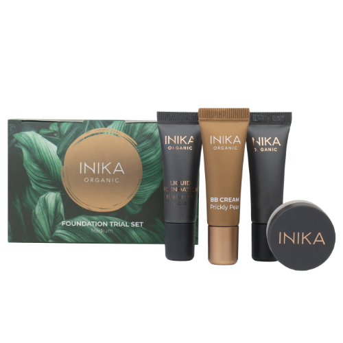 INIKA ORGANIC MAKEUP BASE TRIAL KIT - Medium