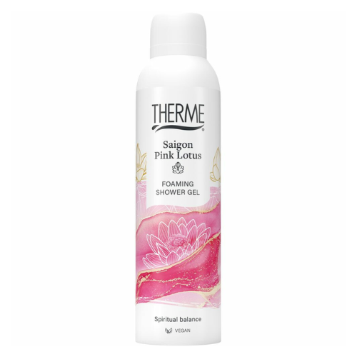 THERME SAIGON PINK LOTUS SHOWER FOAM, 200 ML