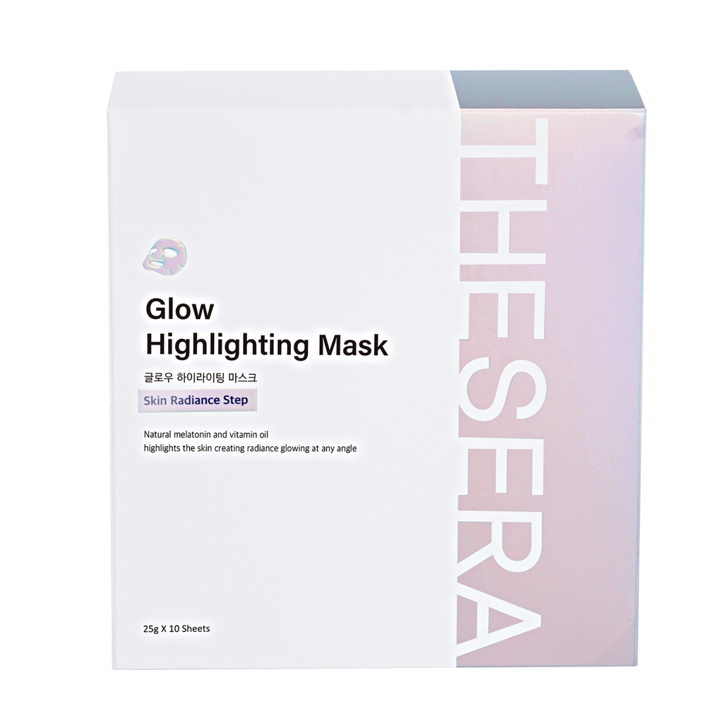 THESERA GLOW RADIANT FACIAL MASK, 10x25 G