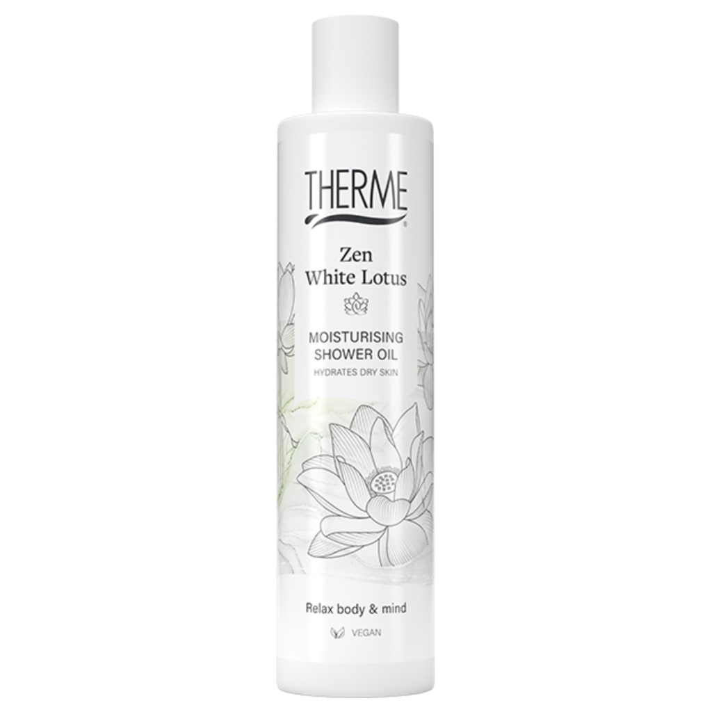 [68125] THERME ZEN WHITE LOTUS MOISTURIZING SHOWER OIL, 250 ML